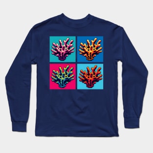 Pop Sponge Art - Trendy Marine Life Long Sleeve T-Shirt